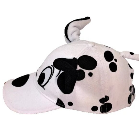 DISNEYLAND PARIS Les 101 Dalmatians 3D Black and White Kid's Hat Size 54cm Cap - Picture 7 of 10